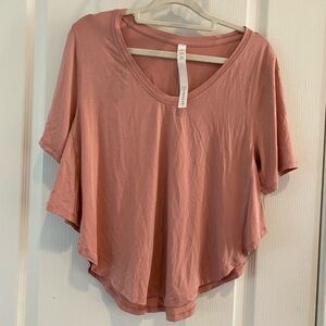Lululemon up for down time short sleeve